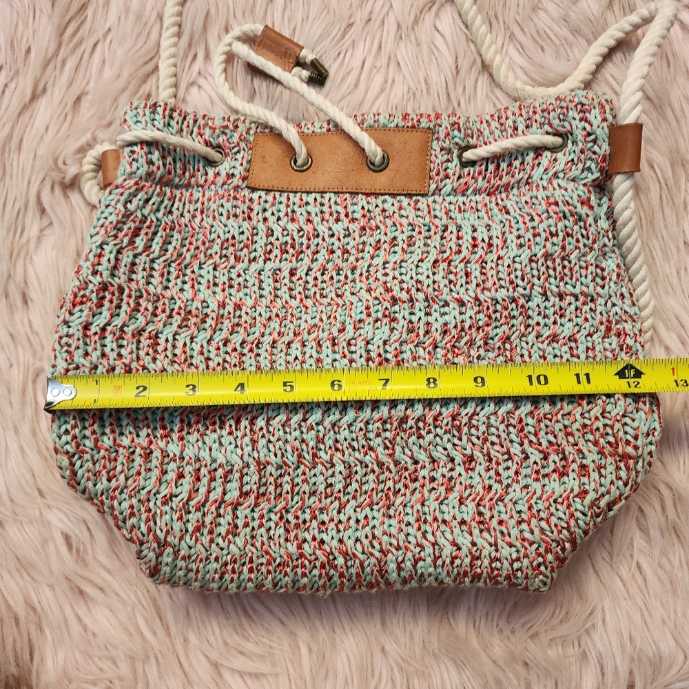 Verloop Crocheted Convertible Backpack Crossbody … - image 8